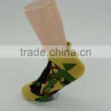 Men Ankle Sport Running Cotton Socks With Camouflage Design thumbnail-1