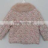 Girls Winter Fur Collar Padded Coat thumbnail-2
