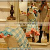 2017 Latest Girls' Check Comfortanbel Dance Dress thumbnail-5