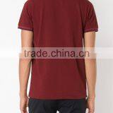 Auburn Red Cotton Classic Mens Work Custom Polo Shirt thumbnail-3