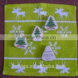 100% Combed Cotton Compressed Christmas Hand Towels thumbnail-3