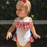 2017 Summer Ruffle Baby Clothes Romper 100% Cotton Breathable thumbnail-1