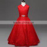 New Flower Girl Princess Dress Kid Party Pageant Wedding Dress thumbnail-3