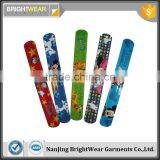 Promotional Reflective Custom Pvc Printed Slap Band Slap Bracelet thumbnail-1