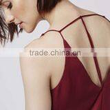 Most Fashionable Variety of Colors Strappy Plunge Cami Top thumbnail-5