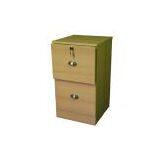 2-Drawer Cabinet With Lock thumbnail-1