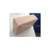 Eco-Friendly Softwood / EVA Foam Blocks / Grey Softwood Yoga Block For Yoga OEM ODM