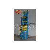 Custom Eco Friendly Cardboard Floor Display Rack , Stationery Display Stand