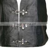 New Mens Top Quality A Grade Leather Style Waistcoat / VEST thumbnail-4