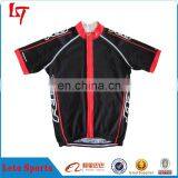 100% Polyester Sublimation Black Motor Cycling Jerseys thumbnail-1
