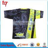 Wholesale Fashion Custom Crew Neck Youth Baseball t Shirts thumbnail-2
