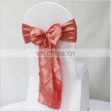 Beautiful Customized Wedding Dusty Pink Chair Sashes thumbnail-1