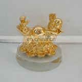 2013 New design Chinese God Figure with crystal base