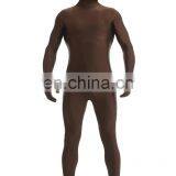New Dark Brown Coffee Solid Zentai Suits Full Body Spandex Lycra Costume For Women