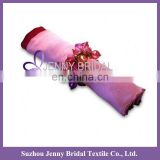 NP011A pink wedding taffeta table napkin