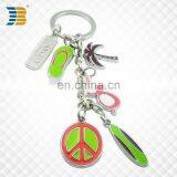 Ocean Style Custom Made Metal Soft Enamel Keychain