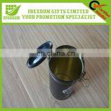 Logo Customized Promotional Tinplate Coffee Container thumbnail-1