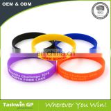 Custom the silicone bracelet for 2017 promotional business with custom logo