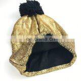 Acrylic Custom Logo Beanie With Logo Embroidery Winter Hats thumbnail-2