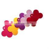 Hot Selling Anodized Aluminum Blank Bone Shaped ID Dog Pet Tag thumbnail-5