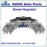 High Quality Blower Motor Resistor for Peugeot Citroen OEM 6451ZX 5617401 9 140 010 283 thumbnail-2