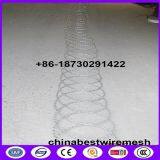 450mm Coil Diameter BTO-22 Razor Wire Flat Wrap Coils On Fence Top thumbnail-5
