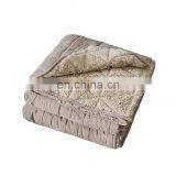 Modern Simple Design Bedsheet Home Custom Design Velvet Duvet Cover Set Plaid