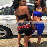 Wholesale Fashion Modal Logo Club Sexy Women Shorts thumbnail-5