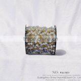 Faceted Colored Crystal Beads Wrap Chain Gold Plated Wire Chain for Jewelry Diy thumbnail-5