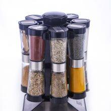 16 Jars Revolving Spice Rack Set Without Spice Rack Set thumbnail-2