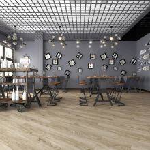 GKBM LS-M037-23 Green High Abrasion Anti-slip Waterproof Click Oak Stone Vinyl Composite SPC Flooring thumbnail-3