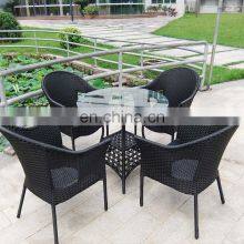 Wholesale Balcony Simple Outdoor Courtyard Rattan Table and Chair Rattan Outdoor Patio Furniture Rattan Outdoor Furniture thumbnail-4