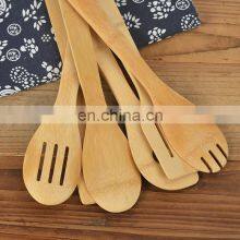 Eco Friendly Multi-purpose Premium Kitchen Set Of Bamboo Spatulas And Spoons thumbnail-3