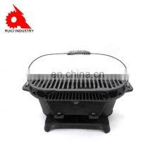 Custom Cast Iron Durable Outdoor Charcoal Bbq Grill Camping Stove thumbnail-4