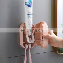 Adhesive Automatic Toothpaste Squeezer Set, Wall-mounted Toothpaste Holder Rack Wall Suction Toothpaste Squeezer thumbnail-4