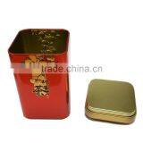 Custom Square Tea Tin Can thumbnail-2