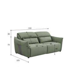 Modern Minimalist Double Technology Cloth Electric Sofa Bed Small Apartment Telescopic Function Sofa Bed Dual-Use thumbnail-5
