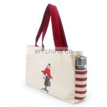 Extra Large Blue Handle Reusable 12oz 16oz Blank Thick Custom Logo Printed Women Fashion Patterns Hand Cotton Canvas Tote Bag thumbnail-3