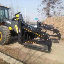 China Wheel Loader Pipe Pole Grapples 6ton Loader Pipe Grapple Oilfield Pipe Clamping Machine thumbnail-4