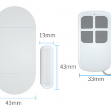 Door magnetic alarm multifunctional wireless door and window alarm remote control function household burglar alarm anti-theft (wechat:13510231336)