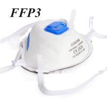 FFP3 Cup Type Disposable Mask With Breathing Valve Head Mounted thumbnail-3