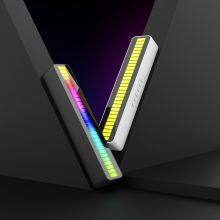 M9 Pickup Hot Driven Speaker RGB Rhythm Recognition Speaker Portable Wireless Light Up Bluetooth Gaming Speakers thumbnail-2