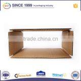 Recycled Cardboard Folding Brown Classical Kraft Paper Shipping Box thumbnail-4