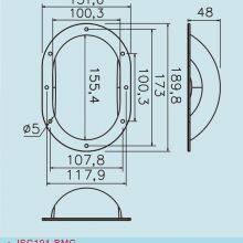 JSC101-BMC Pro Audio Speaker Cabinet Fiberglass Speaker Handles thumbnail-2