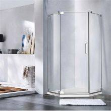 Frameless Glass Shower Doors - 8mm Clear Tempered Glass With Lifetime Warranty thumbnail-1