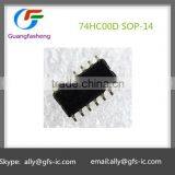 74HC00D 74HC00 Four Two Input Nand Gate SOP-14 New and Original thumbnail-1
