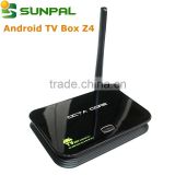 tv box packaging Android 5.1 Lollipop OS 64Bit TV Box Z 4 2GB RAM 16GB ROM Dual wifi z4 rk3368 android 5.1 tv box octa core