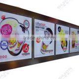 Picture Frame Led Magnetic Acrylic Fast Food Restaurant Led Menu Board