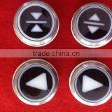 Elevator Push Button Round, Black 863223H05