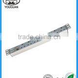 19 Inch 7 Ways Intelligent English Type PDU With Indicator Light and Overload Protection thumbnail-1